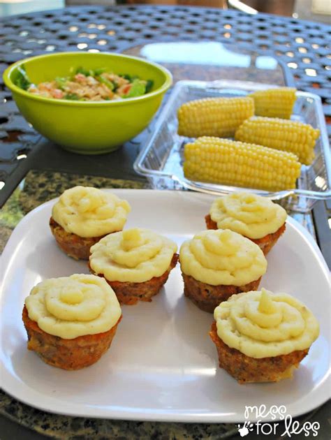 Italian Meatloaf Cupcake Recipe - Mess for Less