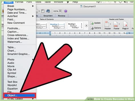 How To Create Barcodes In Word 10 Steps With Pictures Wikihow