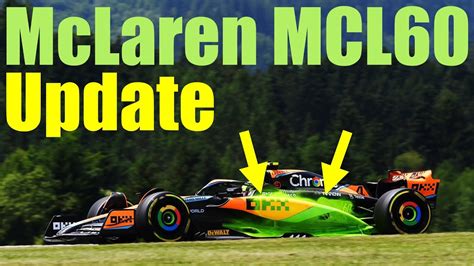 F1 2023 McLaren MCL60 UPDATE Technical Analysis YouTube