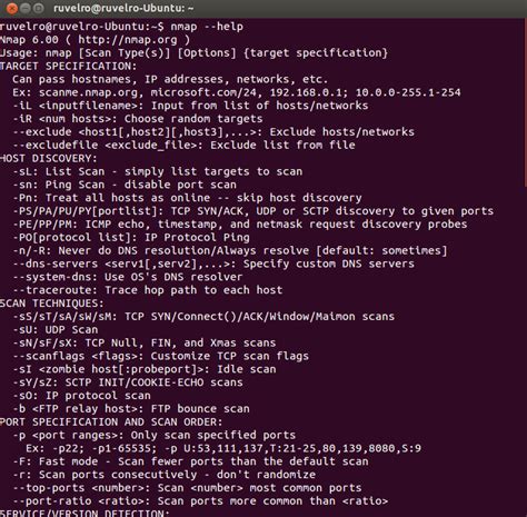 Escanear Puertos Con Nmap Listado De Comandos Nmap