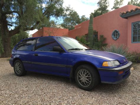 1989 Honda Civic Si - A Rare Model In Great Condition From Trusted ...