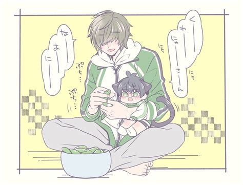 「ねこては基本的に大人しく抱っこされてるけどぶぜの顔にべらぼうに弱い 」めご ️1215🌸西2ノ09aの漫画