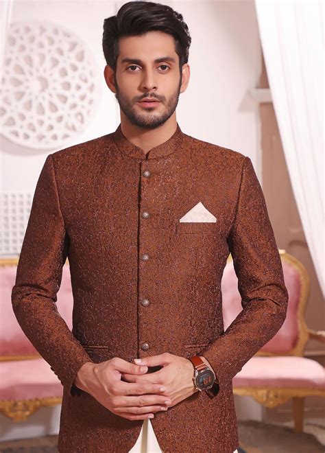 The Great Master Tgm Banarsi Festive Men Prince Coat Tgm22pc Prince Coat 4