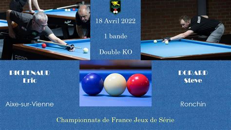 Championnat De France Masters Bande Double Ko Eric Pichenaud