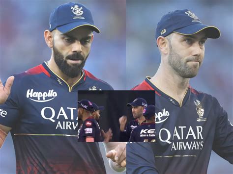 Virat Kohli And Maxwell Spotted Playing ‘rock Paper Scissors