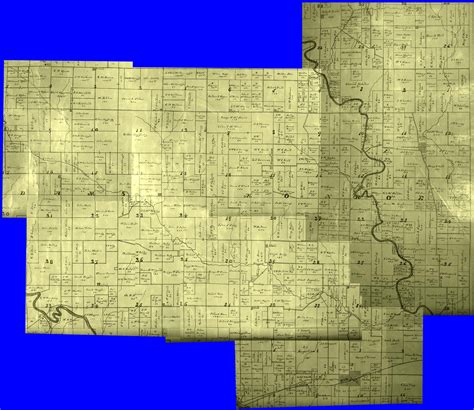 1895 Plat Maps Mahaska County of Iowa