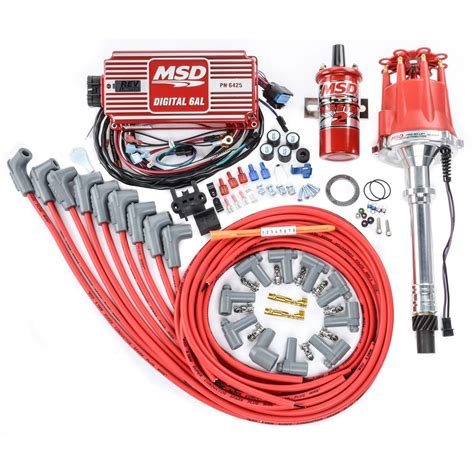 MSD Ignition 85551K MSD Ignition Kit Billet Pro Billet Distributors