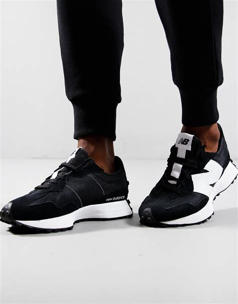 New Balance 327 Trainers Blackwhite Terraces Menswear