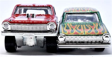 63 CHEVY NOVAのレビューAWBスタイルのドラッグスターなCHEVY II Drag Strip Demons FVN73 Hot Wheels 情報まとめ ホット