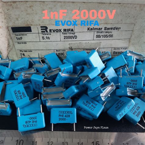 Jual Nf N V Metallized Film Capacitor Ori Evox Rifa Sweden Kota