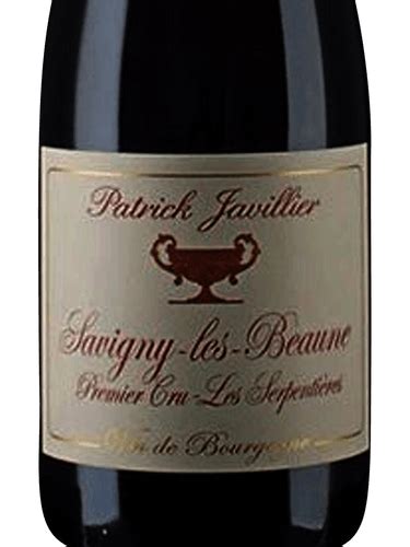 2018 Patrick Javillier Les Serpentières Savigny lès Beaune Premier Cru