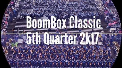 Boombox Classic Jackson Statejsu Vs Southern Universitysu 5th