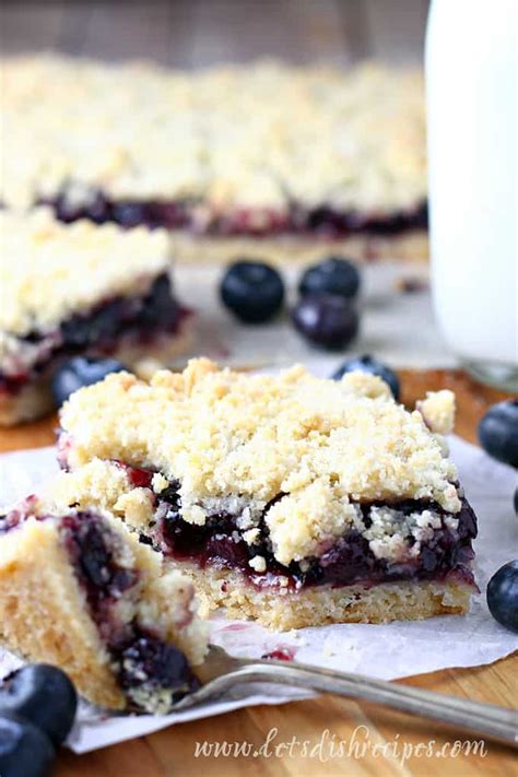 Blueberry Pie Bars Let S Dish Recipes