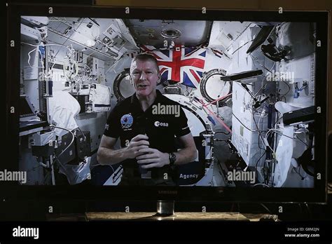 British ESA Astronaut Tim Peake On Board The International Space