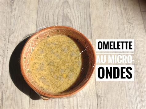 Omelette Au Micro Ondes Recettes Conomiques