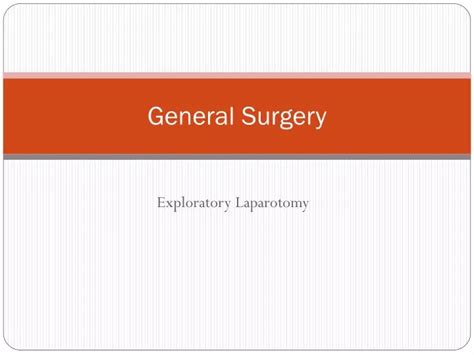 Ppt General Surgery Powerpoint Presentation Free Download Id 2121734