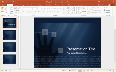 Cyber Security Powerpoint Template Free Of Best Cyber Security ...