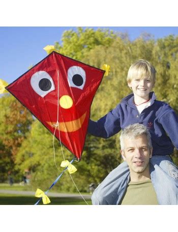 Cerf Volant Monofil Enfant Happy Eddy Rouge Cim NP150520