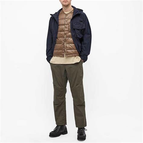 Nanga Men S Inner Down Vest In Mocha Nanga