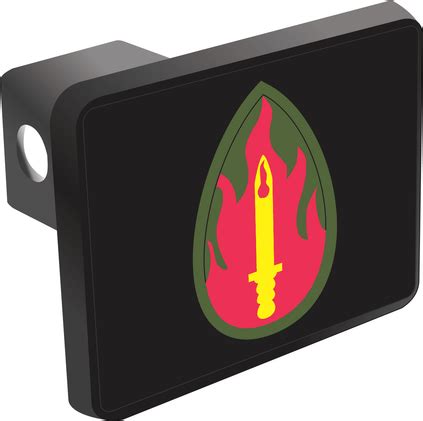 63rd Infantry Division Trailer Hitch Cover