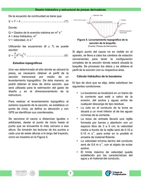 Dise O Hidr Ulico Y Estructural De Presas Derivadoras Da Ed Pdf