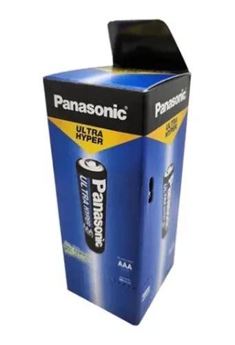 Pila Aaa Panasonic Carbon Zinc Ultra Hyper Tubo X Unidad