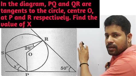 In The Diagram Pq And Qr Are Tangents To The Circle O At P And R