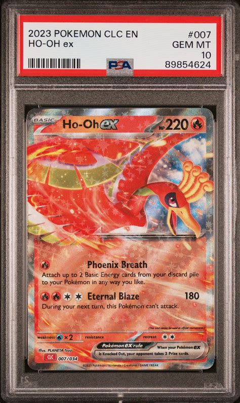 Pokemon Clc Trading Card Game Classic Charizard Ho Oh Ex Deck