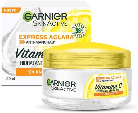 Garnier Gel Crema Hidratante Express Aclara Con Vitamina C 50ml