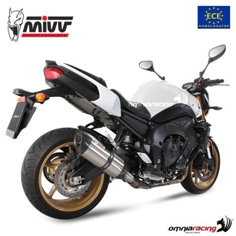 Mivv Exhaust Slip On Suono Approved Steel Yamaha Fz Fazer