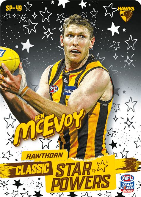 Ben Mcevoy Star Powers 2022 Teamcoach Afl