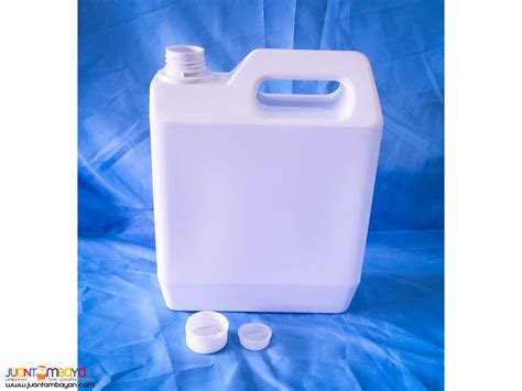 ALTO05 Heavy Duty Square White Gallon Plastic Container For Liquid