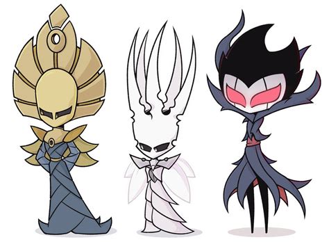 Hollow knight characters by Bahimar7 on DeviantArt