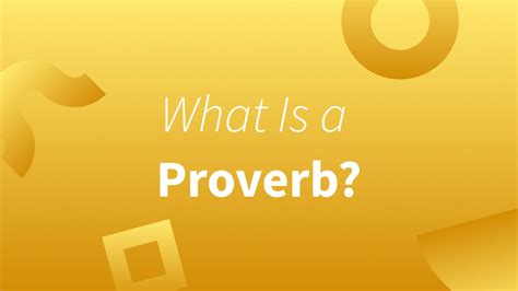 What Are English Proverbs Definition And Examples Off