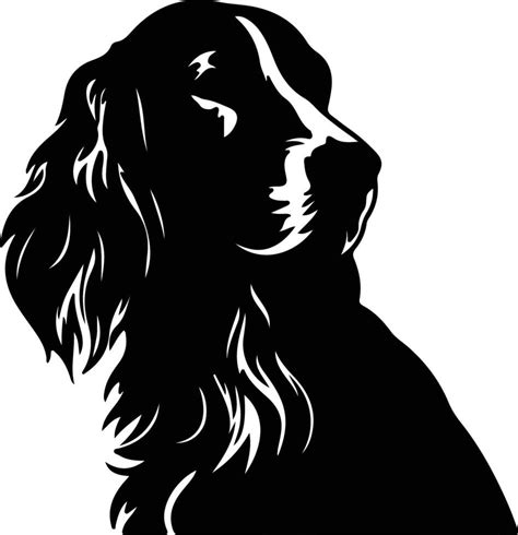 Irish Setter silhouette 38101000 Vector Art at Vecteezy