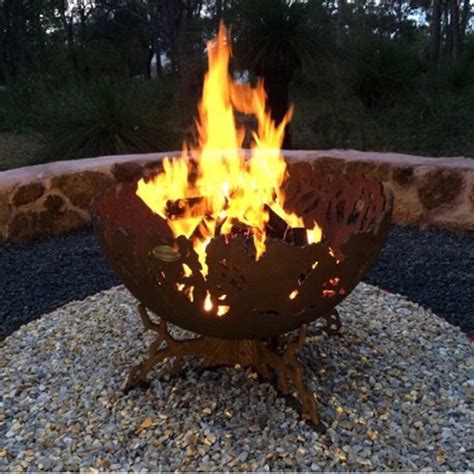 Fire Pits And Garden Features Custom Made Fire Pits Perth