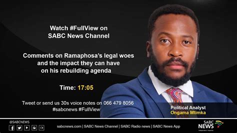 SABC News On Twitter RT SABCFullView COMING UP On FullView