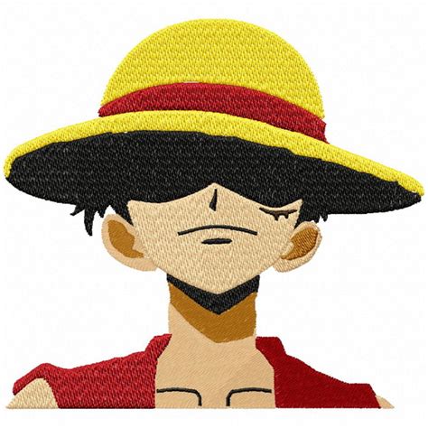 Matriz De Bordado Luffy One Piece Elo