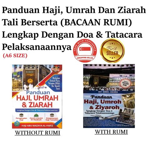 Panduan Haji Umrah Dan Ziarah Tali Berserta Bacaan Rumi Lengkap Dengan