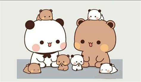 Two Brown And One White Teddy Bears Are Standing Next To Each Other