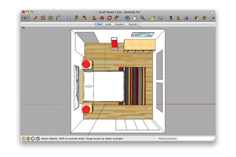 Retired SketchUp Blog: Getting a better view of small interior spaces