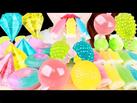 Asmr Unicorn Food Diamond Water Fruit Jelly Jewelry Jelly