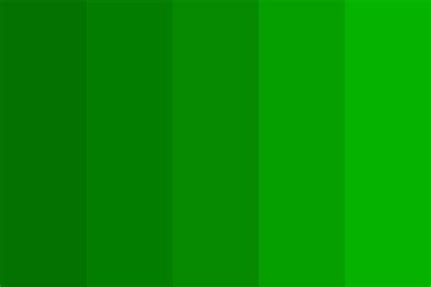 Green Fade Color Palette