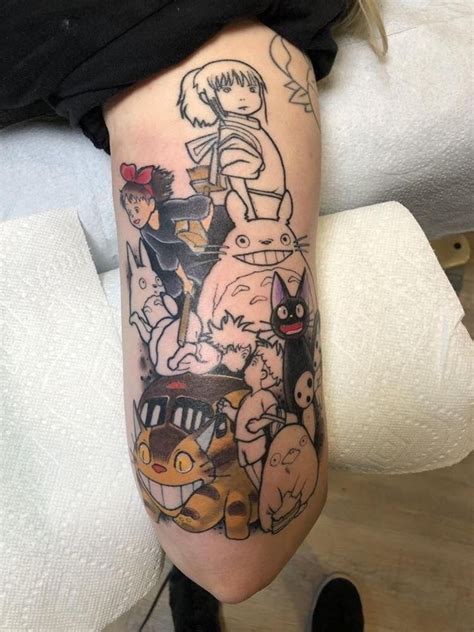 Ghibli Themed Piece Sessions Down Done By Tony Clarkson At