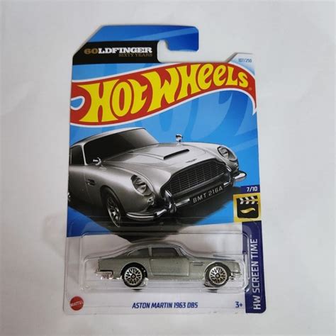 Hot Wheels Aston Martin 1963 DB5 Shopee Malaysia