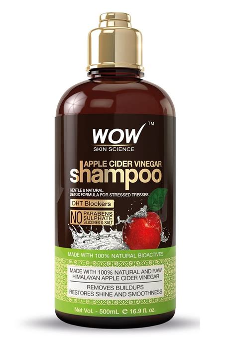 Wow Skin Science Apple Cider Vinegar Shampoo Ingredients Explained