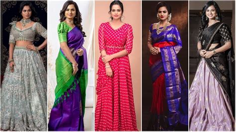 Ramya Pandian Ethnic Outfits And Looks K Fashion