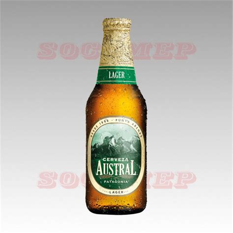 Botellín Cerveza Austral 330 cc Socomep