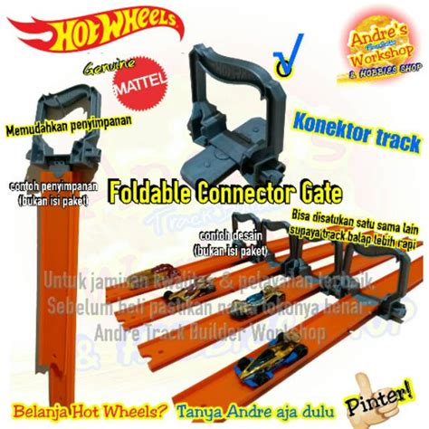 Jual Hotwheels Track Builder Konektor Special Ori Mattel Hot Wheels Track Connector Shopee