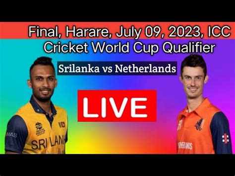 Sri Lanka Vs Netherlands Live Sri Lanka Vs Netherlands Live Streaming